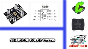 25.- CURSO MICROCONTROLADORES PIC - SENSOR DE COLOR TCS230