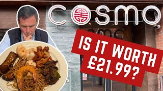 Reviewing the ALL YOU CAN EAT WORLD COSMO BUFFET  £21.99?