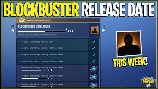 New Fortnite Blockbuster Skin Official Release Date Released This Week