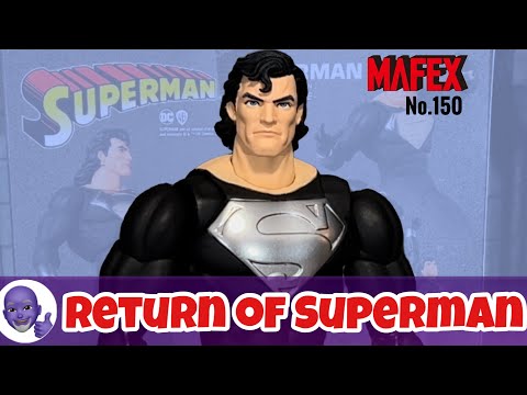 アメコミ mafex Superman (RETURN OF Superman) 150 Amazon.com: Medicom The Return of Superman Mafex Action