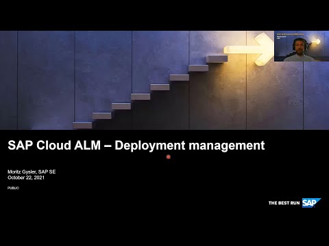 SAP ALM Summit EMEA 2021 - SAP Cloud ALM: Deployment management