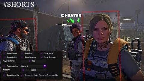 I am the BIGGEST cheater on Division 2.. #shorts