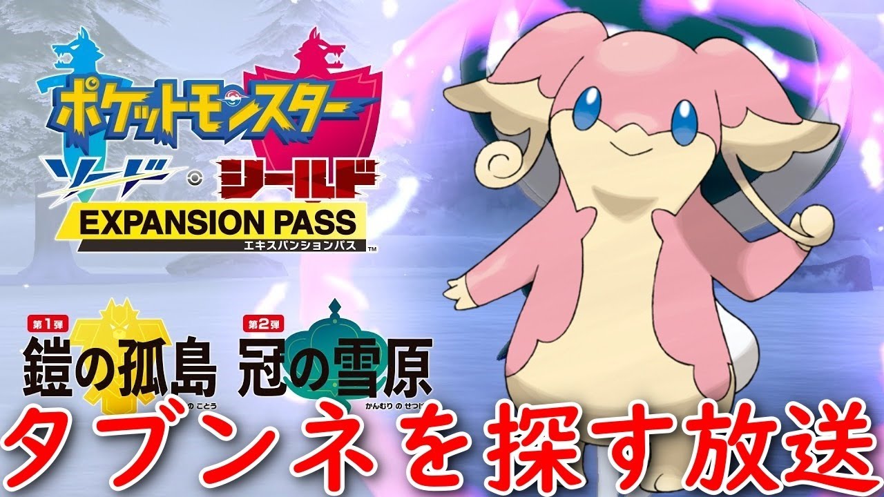 冠の雪原 タブンネのレイドとストーリー ポケモン剣盾 Youtube