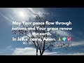 PRAYER FOR THE WORLD