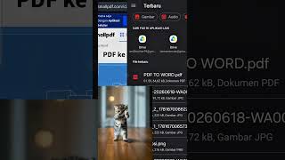 Ubah PDF ke Word tanpa aplikasi