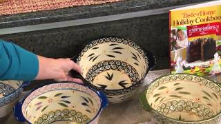 Temp-tations Old World 24-piece Complete Oven- to-Table Set with Pat James-Dementri