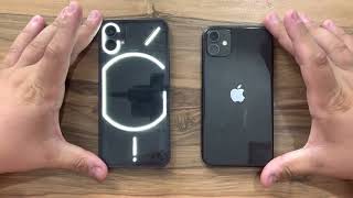 Nothing Phone (1) vs iPhone 11