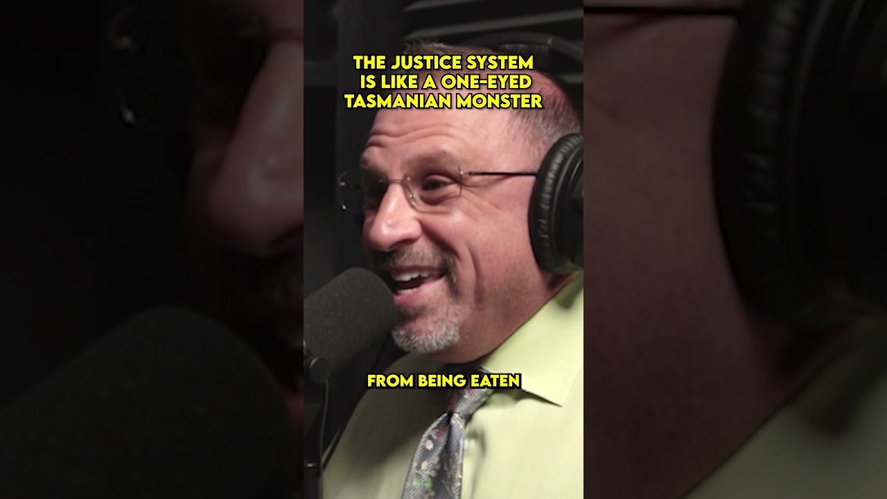 Attorney Marc J. Victor says the justice system is like one big Tasmanian monster! Do you agree?