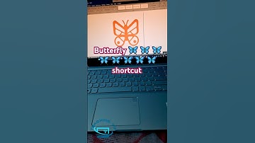 BUTTERFLY 🦋Ms Word Symbol Shortcut key #shorts #computer #tipsandtricks #trending #msword