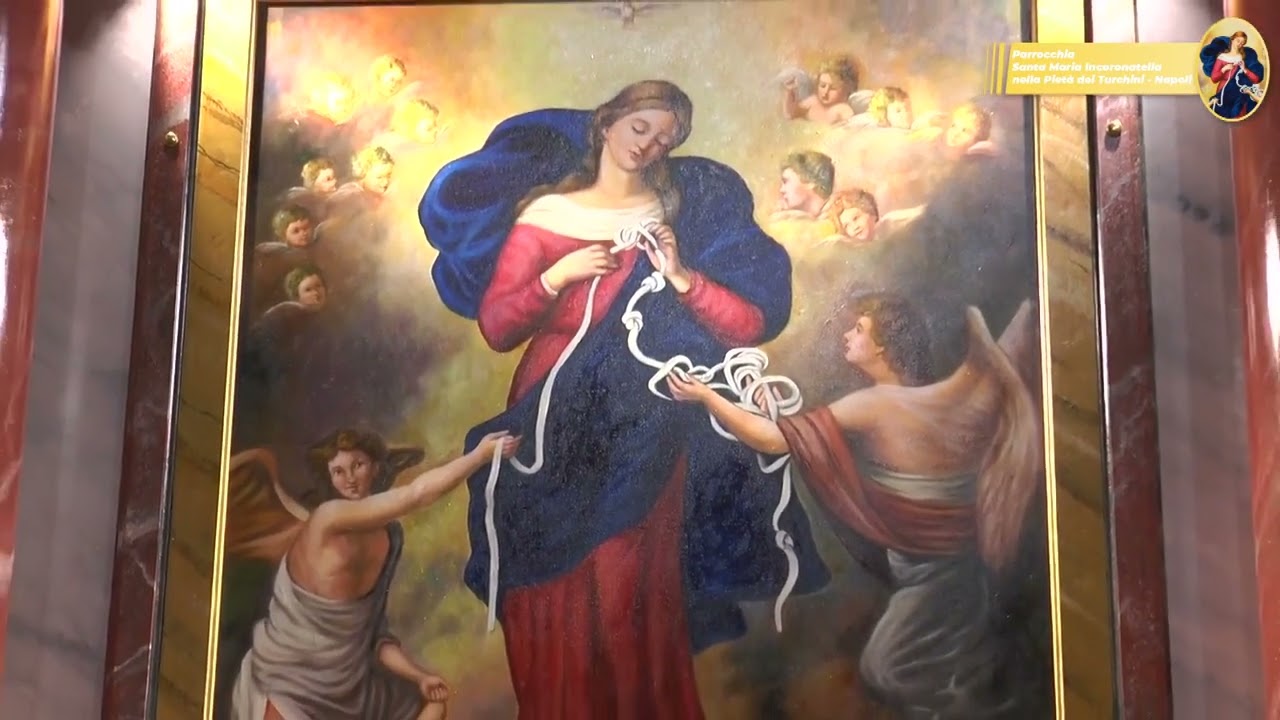 preghiera a Maria che scioglie i nodi settimo giorno - YouTube