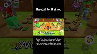 BASEBALL FOR BRAINROT