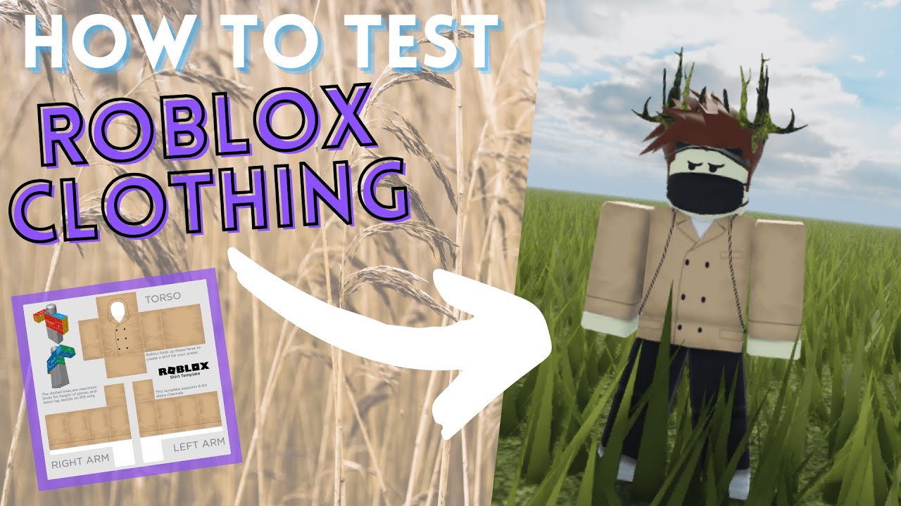 Preview clothes before uploading to Roblox? - Art Design Support
