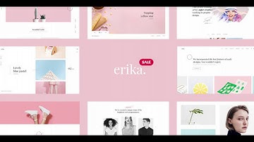 Erika Minimal Photography & Portfolio WordPress Theme | Themeforest Website Templates and Themes