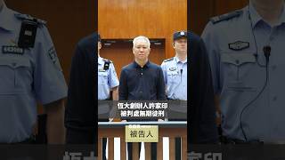 恆大創辦人許家印被判處無期徒刑－ BBC News 中文