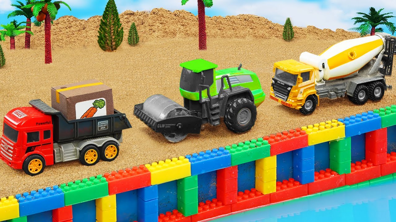 Самодельный мини-трактор, грузовик и прочная мини-дорога | Научный строительный проект 2026