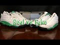 jordan 13 lucky green real vs fake
