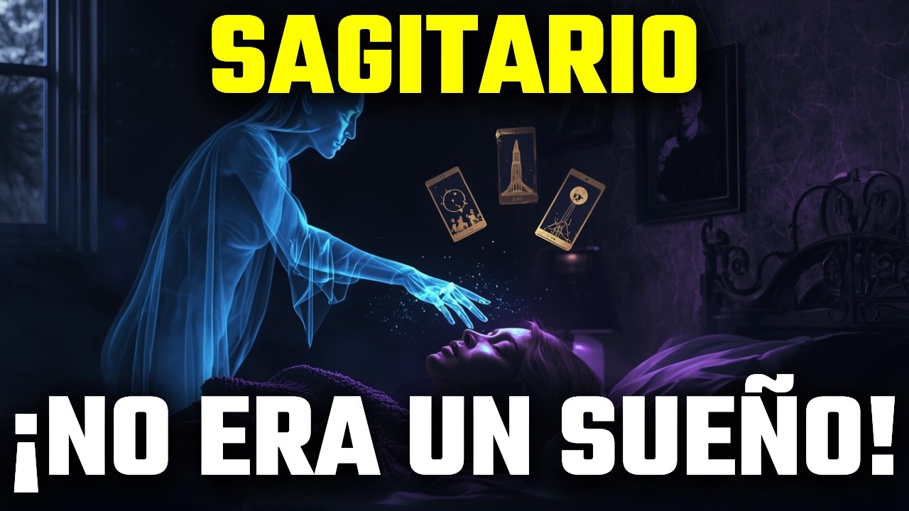 SAGITARIO ♐ ALGUIEN QUE YA PARTIÓ TE ENVÍA SEÑALES EN SUEÑOS ✝️ TU FAMILIA OCULTABA ESTO 🌑