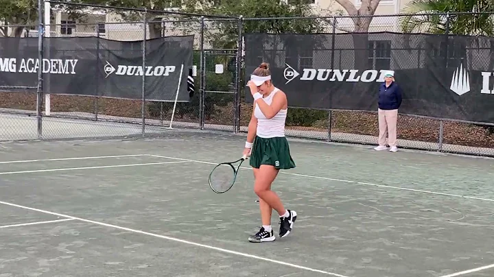 Match point 2025 ITF J300 Bradenton Girls Final