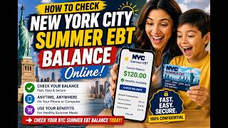 How to check New York city summer ebt balance