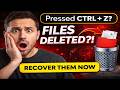 How to Recover Ctrl Z Deleted Files &amp; Folders
