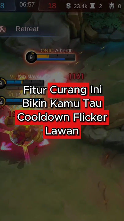 Cara Tau Cooldown Flicker Lawan! #mobilelegends #mlbbindonesia #mlbb