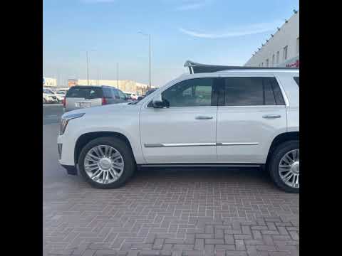 كاديلاك اسكاليد بلاتينيوم ٢٠١٨ الممشى ٢٣ الف كم السعر ١٩٨ الف ريال للتواصل ٩٧٤٣٣٩٩٣٣١٠