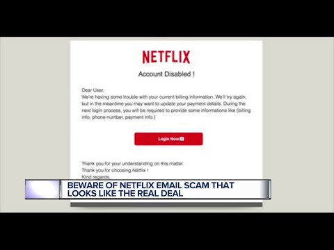 Beware of Netflix email scam that looks like the real deal