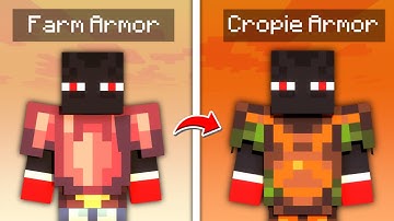 Cropie Set In Craftersmc Skyblock!!