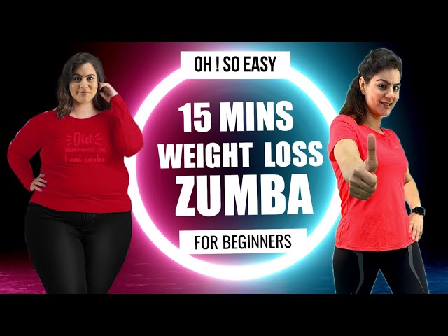 15 Mins Easy Weight Loss Zumba Dance Workout For Beginners At Home🔥Best Home Workout To Lose Weight class=