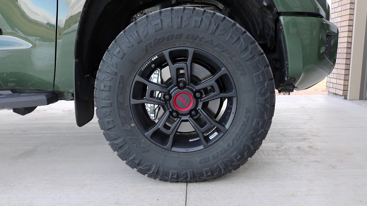 Nitto Ridge Grappler Tires On The Toyota Tundra Trd Pro Are These Better Than Bfgoodrich Ko2s Youtube