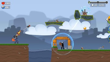 Boom Stick : Bazooka Puzzles SEASON 2 | Level 56 | New (Android/iOS) Gameplay Walkthrough [HD]