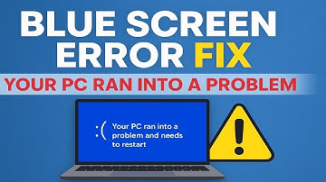 Your PC Ran Into a Problem and Needs to Restart | Blue Screen Error Fix | 100% Working Fix