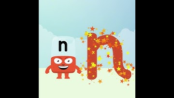 @officialalphablocks - Learn How to Write the Letter N | Bouncy Line | How to Write App