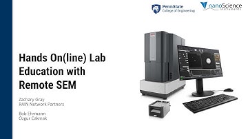Hands On(line) Lab Education with Remote SEM