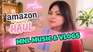 AMAZON hAUL - UnBOxiNG 📦 - MNL Music &amp; Vlogs 😍
