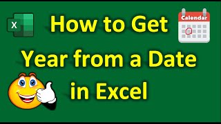 How to Get / Extract Year from a Date in Excel | Excel Tricks by Microsoft Office Tutorials 391 views 9 months ago 29 seconds