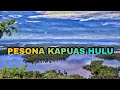 Kota putussibaukabupaten kapuas hulu 2021 drone view perbandingan infrastruktur dan skyline