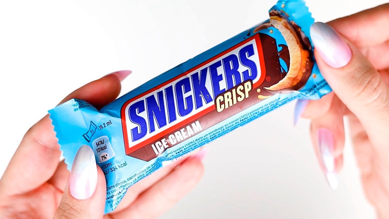 Snickers Cube SNICKERS ICE CREAM - YouTube