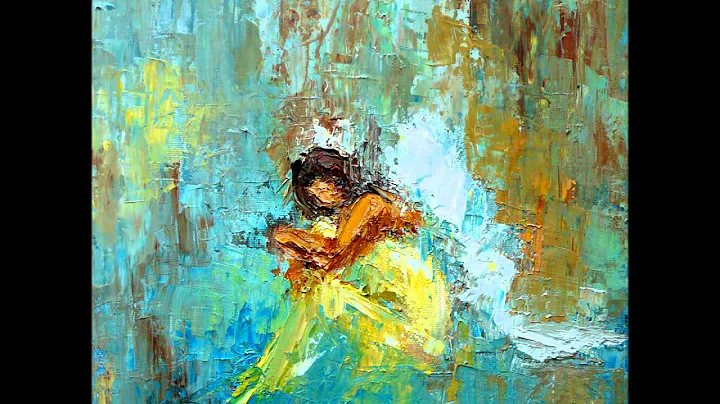 Believe Palette Knife Angel Paintings by Judy Mack...