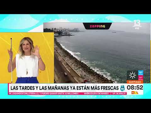 Michelle Adam: ¿Temperaturas llegarán a los 30°? | Tu Día | Canal 13