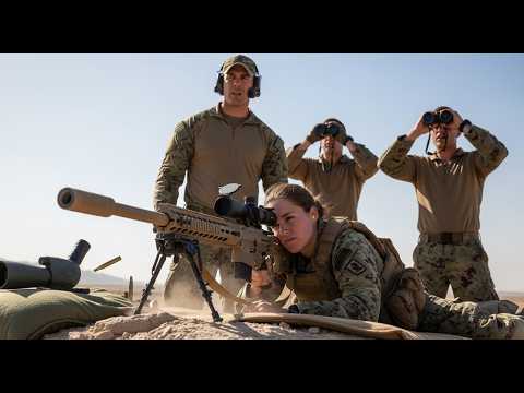 “Too Weak to Shoot?” — The Army Girl Hit Targets Beyond 3,200m and Left Everyone Speechless