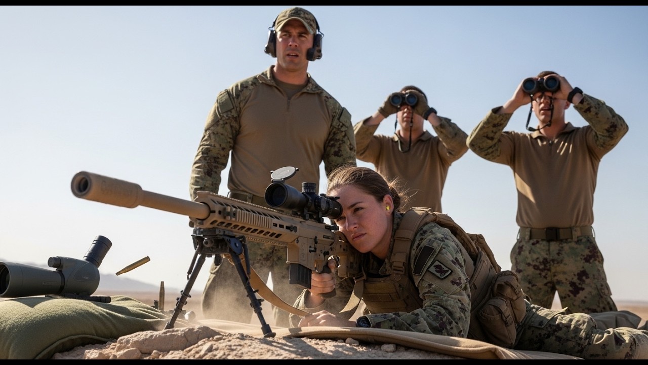 “Too Weak to Shoot?” — The Army Girl Hit Targets Beyond 3,200m and Left Everyone Speechless