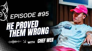 Chef Weii: The Discipline Behind the World’s Most Aesthetic Omakase | EP 95
Chef Weii’s story is one of rebellion, discipline, reinvention and an uncompromising pursuit of excellence.
After falling in with the wrong crowd growing up in Queens, New York, he was arrested at 13 and spent 18 months in juvenile detention. The experience introduced him to structure and consistency, but, more importantly, convinced him that he would never return to that life.
The gym became his anchor. Cycling gave him direction. An unexpected injury ended his opportunity to pursue professional racing, ultimately pushing him toward the culinary world.
After dropping out of college, Chef Weii walked into one of New York City’s most demanding Japanese restaurants with limited experience and the confidence to tell the chef:
“You have zero to lose, but you have a lot to gain.”
That opportunity would shape his discipline, attention to detail and relentless standards.
Today, Chef Weii is redefining what a modern chef can become. By combining world-class omakase, luxury hospitality, storytelling and highly intentional social media content, he has built a brand followed by hundreds of thousands of people around the world.
In this episode, Chef Weii and Manning Sumner discuss:
• Spending 18 months in juvenile detention
• How adversity created his discipline
• Why the gym became his place of solitude
• Walking away from a potential professional cycling career
• Dropping out of college to pursue cooking
• Earning an opportunity at an elite New York restaurant
• The brutal mentorship that transformed his standards
• Why he refuses to celebrate before the work is complete
• Building and managing a high-performance team
• Making omakase feel modern, luxurious and culturally relevant
• Growing from approximately 900 followers to more than 500,000
• Why storytelling changed the trajectory of his brand
• Creating an experience people travel across the world to attend
• His vision for expanding beyond the title of “chef”
Chef Weii isn’t interested in copying what already exists. His goal is to create something unmistakably his own, and he believes he is only 10% of the way there.
Watch the full episode and discover how rock bottom, discipline and an obsession with improvement created one of the most exciting culinary brands in the world.
Subscribe to The Big Dawgs Podcast for more conversations with entrepreneurs, athletes, creators and leaders committed to becoming their best selves.
Hosted by Manning Sumner
Presented by The Big Dawgs Podcast
NO DAYS OFF® is never taking a day off on you. It’s a commitment to becoming your best self.
Follow Chef Weii
@omaweii
Follow THE BIG DAWGS podcast
https://podcasts.apple.com/us/podcast/the-big-dawgs-with-manning-sumner/id1667127648
https://open.spotify.com/show/4yJuvkdFdVChIdW0wdCm18?si=90ae60d43d2746e3
Follow Manning Sumner
Instagram: https://www.instagram.com/manningsumner/
LinkedIn: https://www.linkedin.com/in/manningsumner
TikTok: https://www.tiktok.com/@manningsumner
Twitter: https://www.x.com/manningsumner
NO DAYS OFF: https://www.instagram.com/nodaysoff/
Follow NO DAYS OFF Premium Water
Website: https://www.drinkndo.com/
Instagram: https://www.instagram.com/drinknodaysoff/
LEGACY GYM
Website: https://legacyfit.com
Instagram: https://www.instagram.com/legacynodaysoff/?hl=en
#BigDawgsPodcast #ManningSumner #Omakase #Miami #NoDaysOff #Chefweii #Entrepreneurship Chef Weii: The Discipline Behind the World’s Most Aesthetic Omakase | EP 95