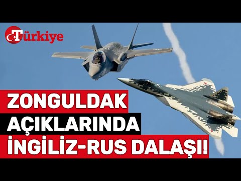 Rus ve İngiliz Uçaklarından Zonguldak Açıklarında İt Dalaşı! – Türkiye Gazetesi