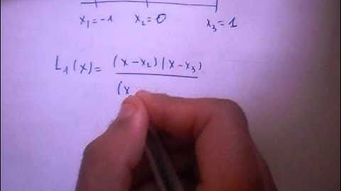 Analyse numérique : interpolation polynomiale par méthode de lagrange