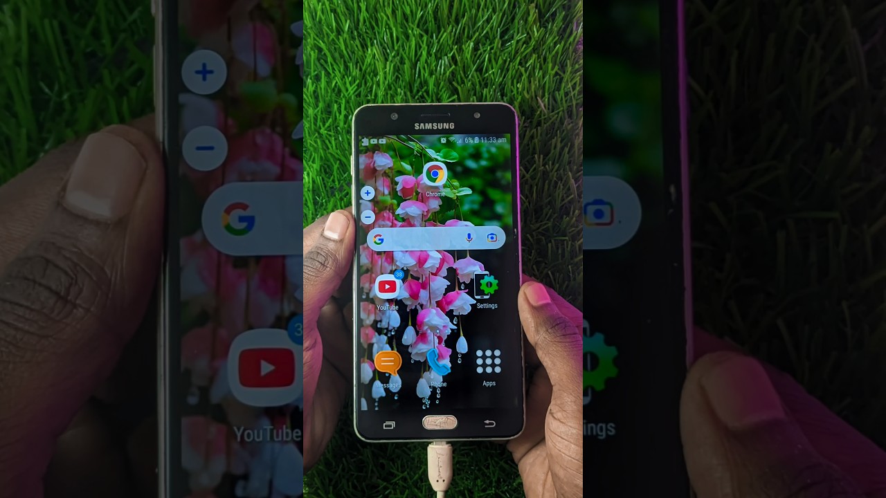 virtual volume button