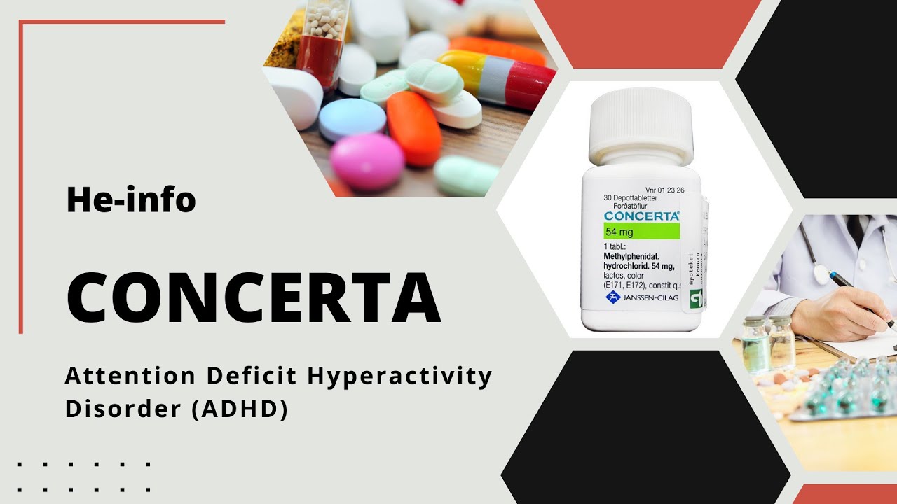 #Concerta | Uses, composition, side effects and product | Methylphenidate