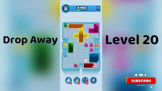 Drop Away Level 20 Walkthrough 🎮 | Step-by-Step Solution | Go Answer
