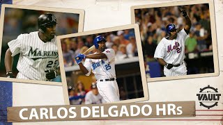 Carlos Delgado CRUSHED HOMERS! He had LIGHT TOWER POWER! (Check out some of his biggest HRs here!)