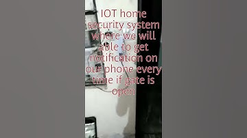 IOT home security system